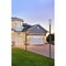 Z-Lite Leland Outdoor Post Mounted Fixture, 1-Light, 7 In.W x 113.25 In.H, Sand Black/Sand Blast 5005PHM-5009P96-BK-L - alternate 6